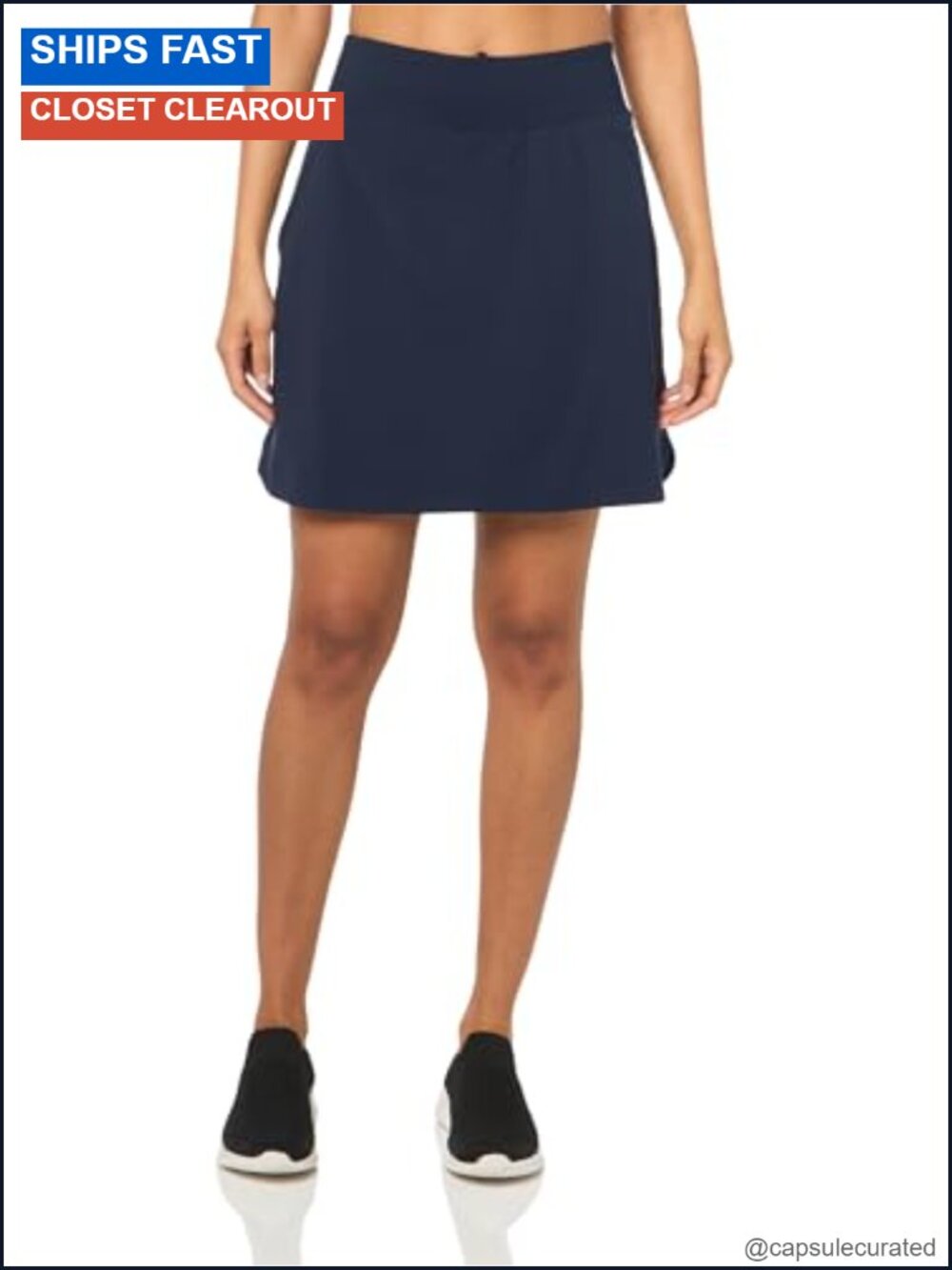 Women's Performance Hiking Skort Pull-On Stretch Water-Repellent UPF 50+